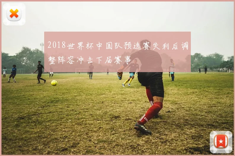 2018世界杯中国队预选赛失利后调整阵容冲击下届赛事