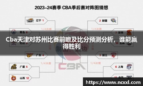 Cba天津对苏州比赛前瞻及比分预测分析，谁能赢得胜利